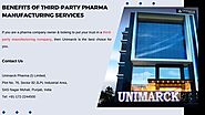 Unlocking Growth Potential with Contract Manufacturing Solutions From Unimarck Pharma – Unimarck Pharma India Ltd.