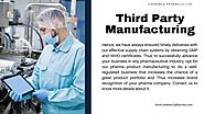 Third Party Manufacturers • Third Party Manufacturing | Services Benefits