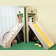 Wooden Castle Tower Play Equipment Available at Cheapest Price @ Dubai