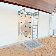 Climbing Wall With Steel Ladder for Toddlers at Cheapest Price @ Moon Kids Home