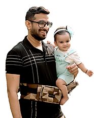 Brown Sand Baby Carrier with Hip Seat – Butt Baby