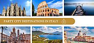 Infographic: List of the ultimate party city destinations in Italy | Orbis Travels