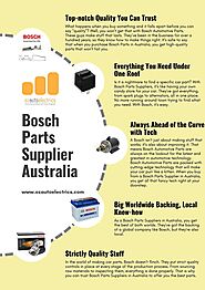 Bosch Parts Supplier Australia - OZ Auto Electrics
