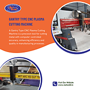 Gantry CNC Plasma Cutter High Precision Machine