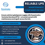 Leading UPS Supply Companies in UAE