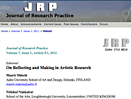 On Reflecting and Making in Artistic Research