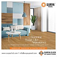 A Real Wood Look with HDF Laminate Flooring by Surya Click