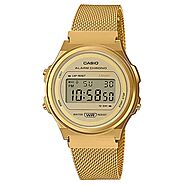 Casio Vintage Digital Gold Watch A171WEMG-9ADF – Watches Galore