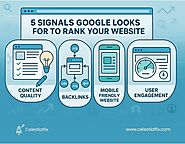5 Signals Google Looks for To Rank Your Website