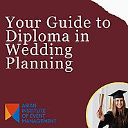 Craft Dream Weddings: Dive into the World with a Diploma in Wedding Planning