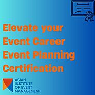 Elevate your event career with the power of certification