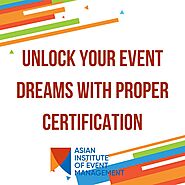 Unlock Your Event Planning Dreams with Certification