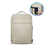 Secure Your Valuables with Our Cutting-Edge Biometric Chain-Lock Backpack!
