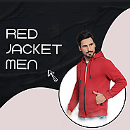 Red jacket men