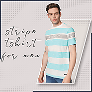 Stripe Tshirt For Men