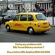 Use DHL Helpline 0844 453 5096 for Parcel Delivery UK