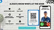 DoorVi Smart Video Doorbell Powered by QR Code Technology | Instant Visitor Video Call on Smartphone