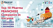 Top 10 Pharma Franchise Companies in Haryana | Call Now!