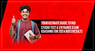 Your Ultimate Guide to NID Studio Test & Entrance Exam Coaching for 2024 BDes Results