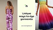 Tie-Dye vs. Ombre: Unique ways to dye garments