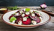 Roasted beet salad with feta - All Beautiful Recipes