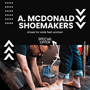 Where To Buy Wide Fit Shoes | A. McDonald Shoemakers