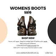 Find the Best Deals at the Women's Boots Sale in Australia | A. McDonald Shoemakers