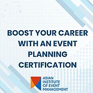 Boost Your Event Planning Prowess with the Right Certification