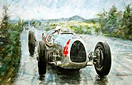 1936 German GP | Car Wall Art