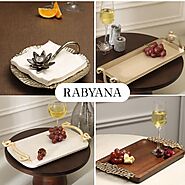 Trays And Serviette Holders - Tray Serviette Holder | Buy Serving Trays Online In India – Rabyana