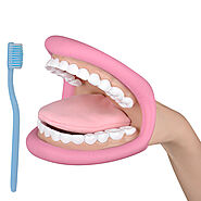 Ultrassist Mouth Hand Puppet with Tongue for Speech Therapy Dentist
