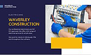 Advert for Waverley Construction's Electricians