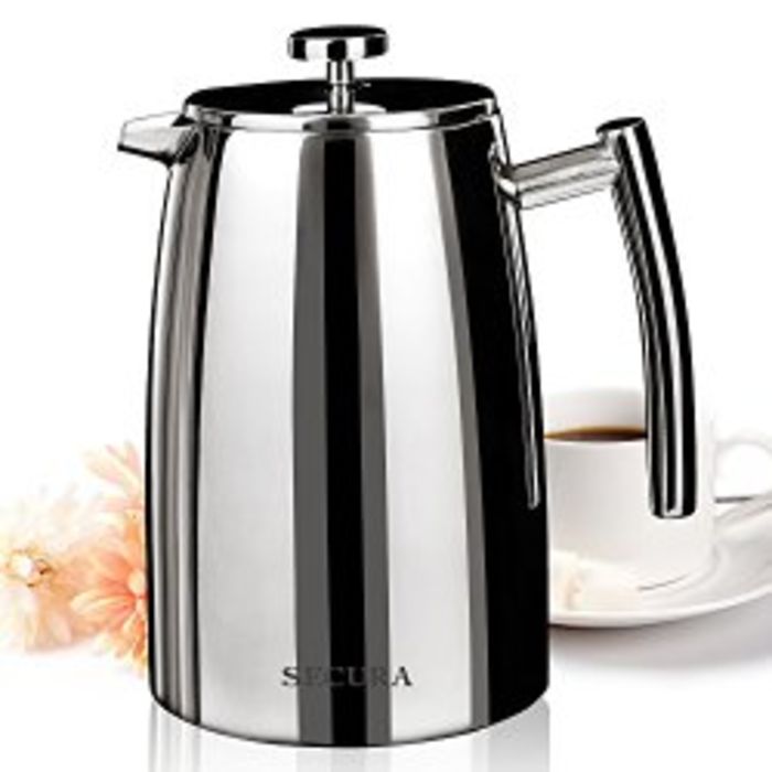 Stainless Steel French Press Coffee Maker | A Listly List