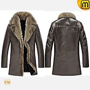 Shearling Fur Mens Coat CW852468
