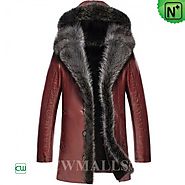 CWMALLS® Chicago Fur Trimmed Coats Hood CW836065