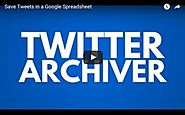 Two Handy Twitter Tools to Use in Your Google Drive ~ Educational Technology and Mobile Learning