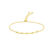 Via Jewelers' Exquisite Women's Bolo Bracelets