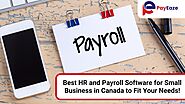 Find the best HR and Payroll Software for Your Small Canadian Business!