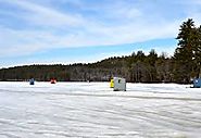 Ice Fishing In Meredith, NH