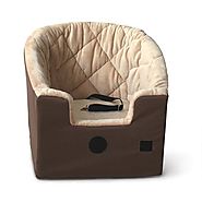 Bucket Pet Booster Seat Size: Large (22" H x 20" W x 19.5" D), Color: Tan