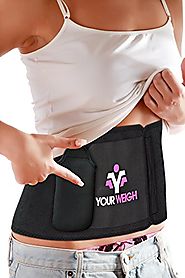 Powerful Waist Trimmer - Weight Loss Waist Trainer Ab Belt Getting Results, Burning Belly Fat, Best Fitness & Exercis...