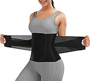 ChongErfei Waist Trainer Belt for Women & Man - Waist Trimmer Weight Loss Ab Belt - Slimming Body Shaper(Black,Small)