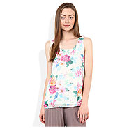 Buy ICHI White Top for Girls @ Best Price Rs.2,160 Online India