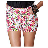 Shop for Desire Multi Color Cotton Lycra Shorts @ Rs.549