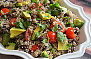 Zesty Cilantro Lime Quinoa Salad Recipe