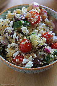 Healthy Greek Quinoa Salad Gluten-free