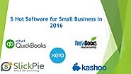 5 Hot Software for Small Business in 2016