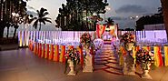 "Regal Splendor: The Luxury Wedding Hall Experience by Blue Sea Catering & Banquets"