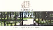 Heathfield Estate. Luxury holiday homes/cottages in New Forest, Hampshire.