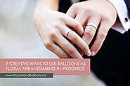 9 Creative Ways to Use Balloons as Floral Arrangements in Weddings - Blooms and Balloons